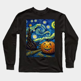 Jack in starry night Long Sleeve T-Shirt